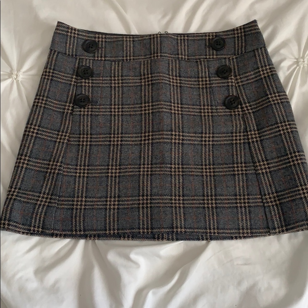 Plaid skirt